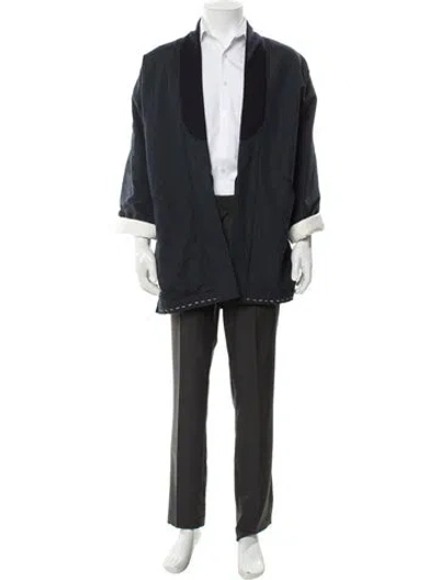 Pre-owned Visvim Wool Overcoat In Gray