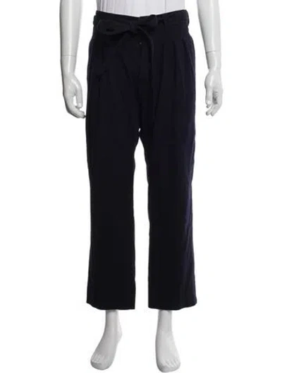 Pre-owned Visvim Wool Pants In Blue