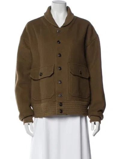 Pre-owned Visvim Wool Utility Jacket In Brown
