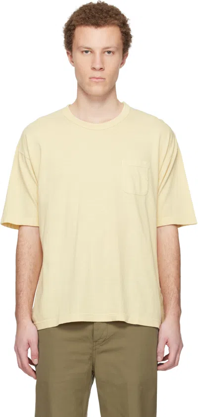 Visvim Yellow Jumbo S/s Dmgd T-shirt In Pink