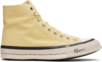 Visvim Yellow Skagway Hi Sneakers