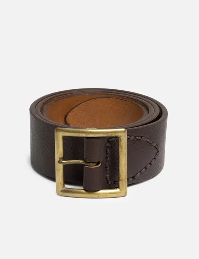 Visvim Yogi Belt In Brown/褐色/브라운/ブラウン