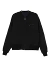 Visvim Zip-pocket Bomber Jacket In Black