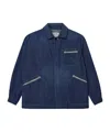 Visvim Zip-pocket Jacket In Blue