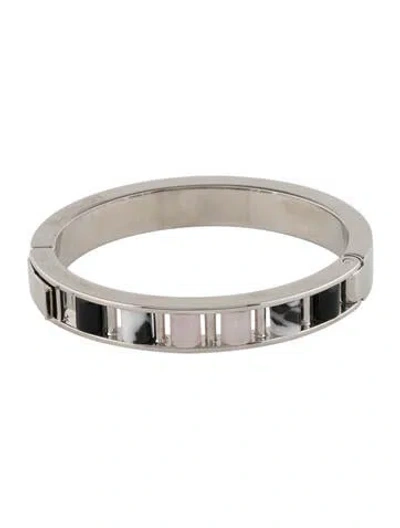 Pre-owned Vita Fede Multistone Hinged Bangle