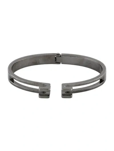 Pre-owned Vita Fede Omega Cuff Bracelet, 6" In Multi