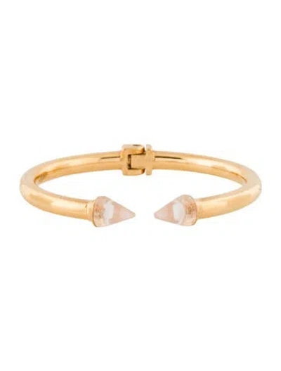 Pre-owned Vita Fede Resin Cuff Bracelet, 6.25" In Multi