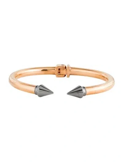 Pre-owned Vita Fede Titan Cuff Bracelet, 7" In Multi