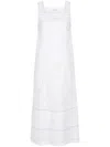 Vita Kin Ulya Linen Maxi Dress In Weiss