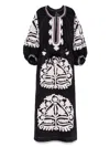 Vita Kin Shalimar Midi Dress In Multi