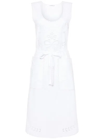 Vita Kin Skye Midi Dress In White