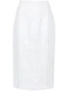 Vita Kin Yana Midi Skirt In White