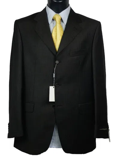 Pre-owned Vitale Barberis Canonico Men's Suit Fabric.  Size 52 Wool Brown Set Elegant
