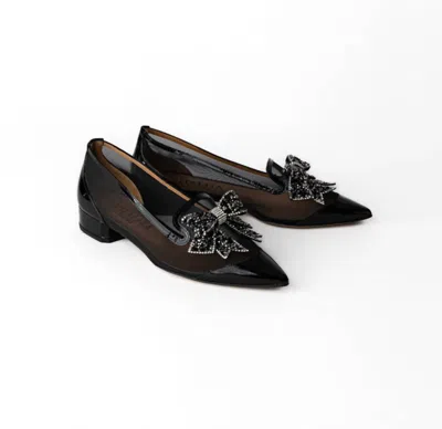 Vitalita Angels Women's Bow Ballerina Flats In Black
