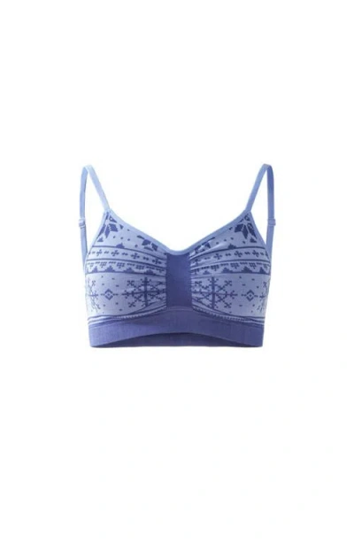 Vitality Baselayer Cinch Bra In Morning Frost