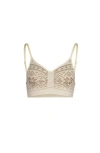 Vitality Baselayer Cinch Bra In Snowflake