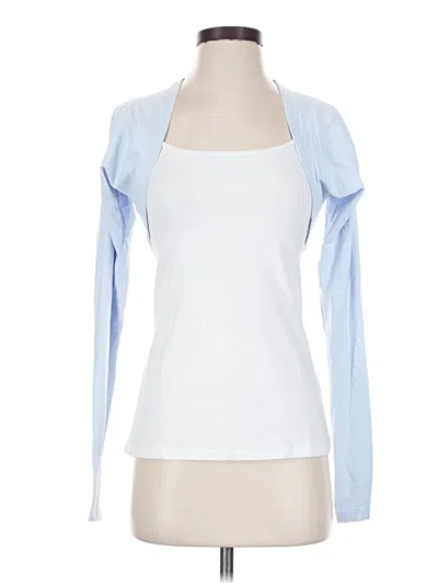 Pre-owned Vitality Cardigan Sweater In Blue