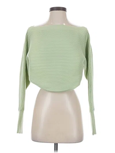Pre-owned Vitality Cardigan Sweater In Green