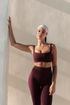 Vitality Cloud Ii Classic Bra In Burgundy