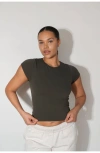 Vitality Cloud Ii Crew Tee In Green