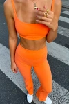 Vitality Cloud Ii Flare Pant In Tangerine, Women's At Urban Outfitters
