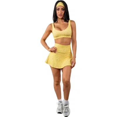 Vitality Cloud Ii Flutter Skort In White