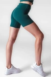 Vitality Cloud Ii Foldover Bike Short In Forest, Women's At Urban Outfitters In Green