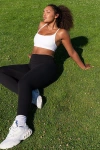Vitality Cloud Ii Foldover Legging In Midnight, Women's At Urban Outfitters In Black