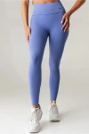 Vitality Cloud Ii Foldover Legging In Storm, Women's At Urban Outfitters In Blue