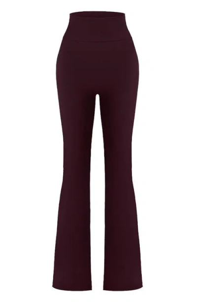 Vitality Cloud Ii Foldover Trouser In Wine