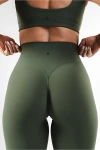 Vitality Cloud Ii High Waisted Legging In Olive, Women's At Urban Outfitters In Green