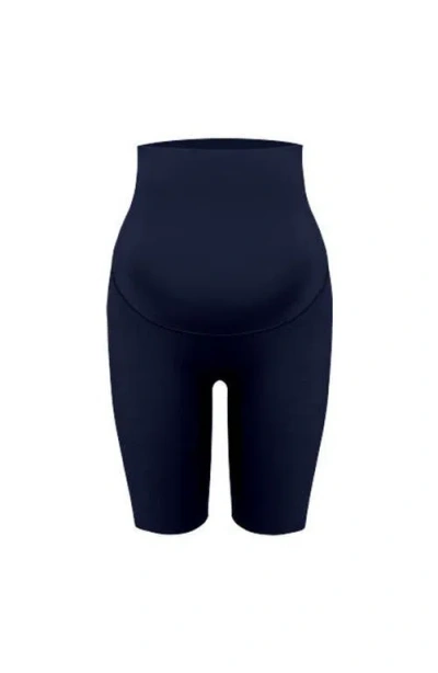Vitality Cloud Ii Ii Maternity Biker Short In Sapphire