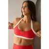 Vitality Cloud Ii Mini Halter Bra In Multi