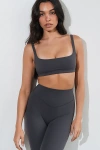Vitality Cloud Ii Petite Scoop Bra In Gray