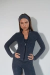 Vitality Cloud Ii Rib Basic Jacket In Blue
