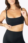 Vitality Cloud Ii Scoop Bra In Black