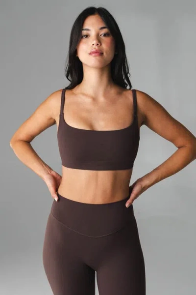 Vitality Cloud Ii Scoop Bra In Brown