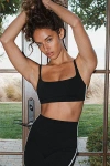 Vitality Cloud Ii Scoop Sports Bra In Contrast, Women's At Urban Outfitters In Black