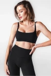 Vitality Cloud Ii Scoop Bra In Black