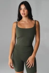 Vitality Cloud Ii Scoop Tank Top In Olive, Women's At Urban Outfitters In Green
