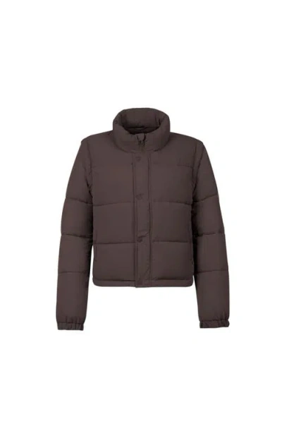 Vitality Convertible Puffer In Cocoa