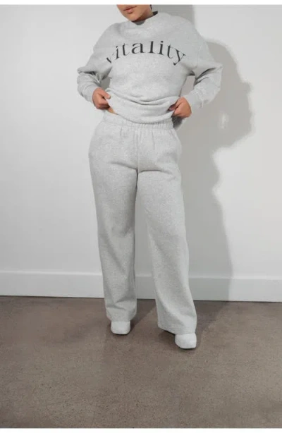 Vitality Cozy Trouser In Gray