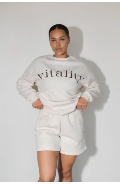 Vitality Cozy Uni Short In White