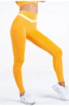 Vitality Daydream Block Pant In Yellow