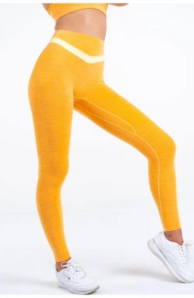 Vitality Daydream Block Pant In Yellow