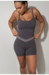 Vitality Daydream Block Volley Short In Animal Print