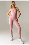 Vitality Daydream Stitch Jumpsuit In Pink