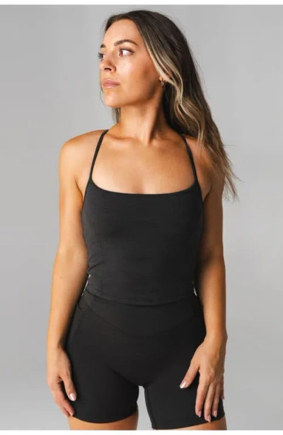 Vitality Daydream Stitch Racer Tank In Black
