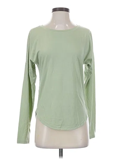 Pre-owned Vitality Long Sleeve T-shirt In Green