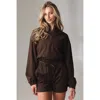 Vitality Nomad Jacket In Brown